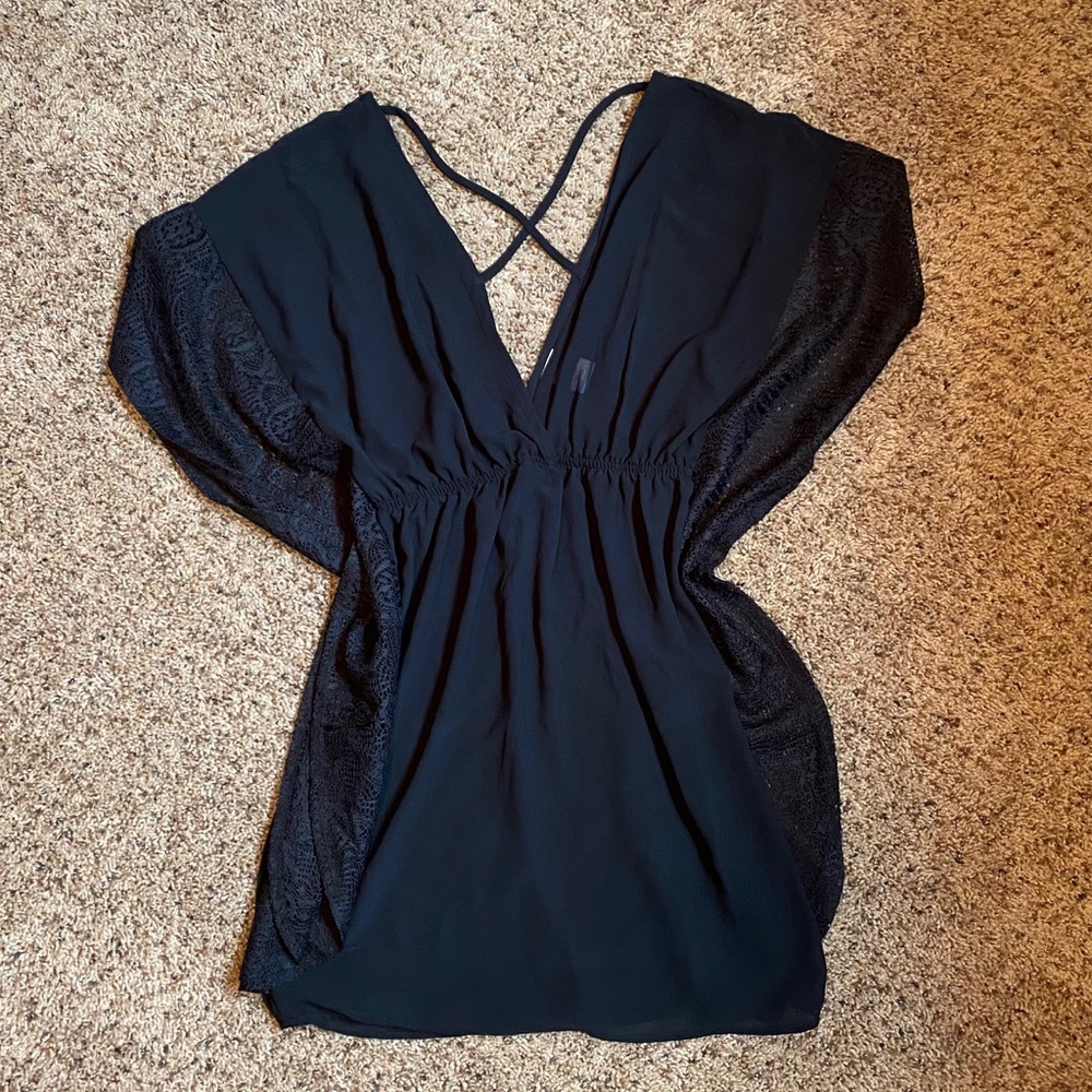 Beautiful black xhilaration Swim 💦 Cover up!